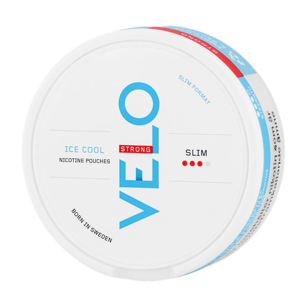 VELO Ice Cool Mint Strong Slim nikotínové vrecúška