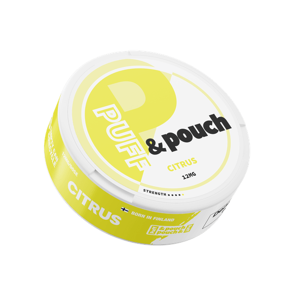 Puff and Pouch Citrus Strong 12mg nikotinpárnák