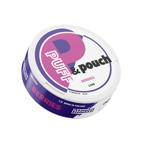 Puff and Pouch Berries Strong 12mg nikotinpárnák
