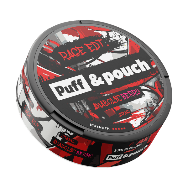 Saszetki nikotynowe Puff and Pouch Puff & Pouch Anabolic Berry