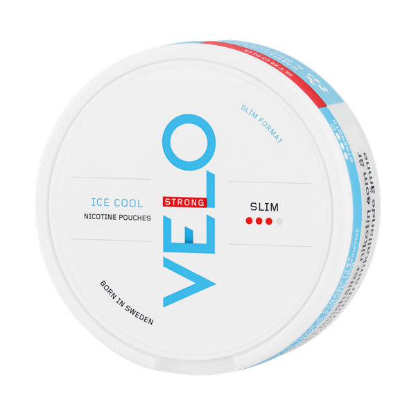 VELO Ice Cool Mint Strong Slim nikotínové vrecúška