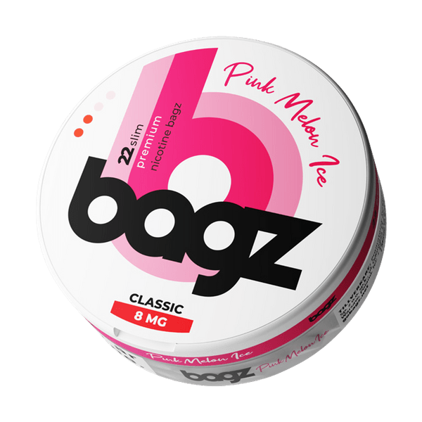 Bagz BAGZ Pink Melon Ice 8mg nikotínové vrecúška