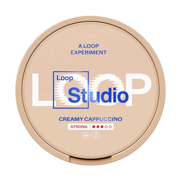LOOP LOOP Creamy Cappuccino Strong nicotinezakjes