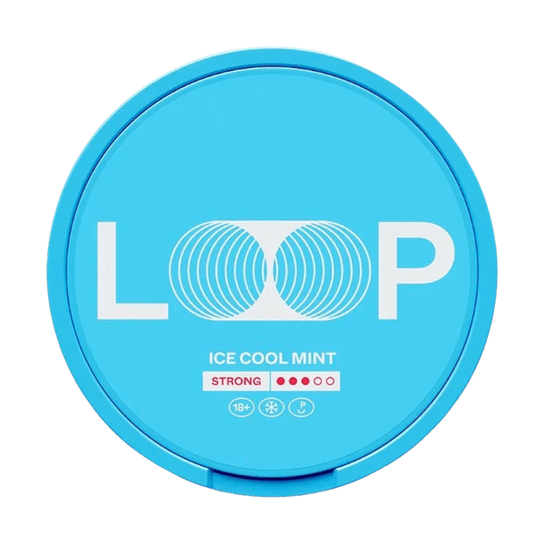 LOOP LOOP Ice Cool Mint Strong nikotínové vrecúška