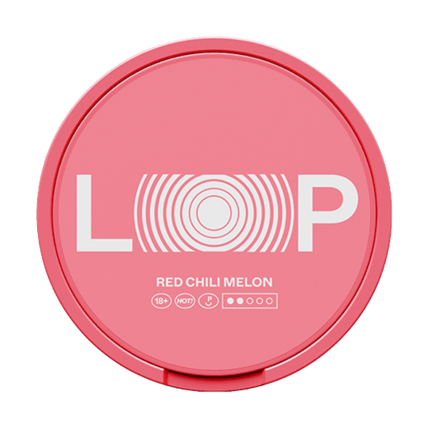 LOOP LOOP Red Chili Melon Medium nikotínové vrecúška