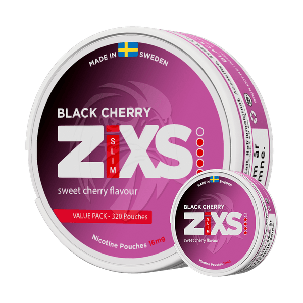 ZIXS ZIXS Black Cherry Jumbo Can nikotínové vrecúška