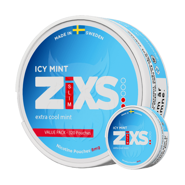 ZIXS ZIXS Icy Mint Jumbo Can nikotínové vrecúška